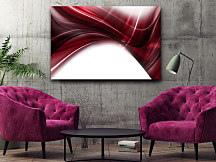 Moderný obraz Bordó zs1154